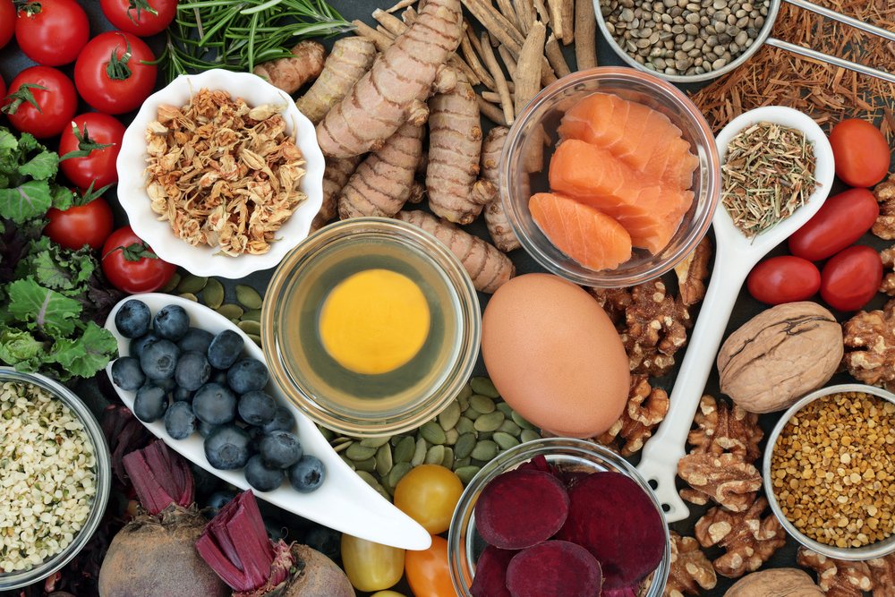 Food,To,Promote,Brain,Power,And,Memory,Concept,With,Nuts,
